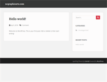 Tablet Screenshot of ncgraphicarts.com